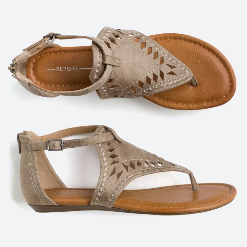 Report Footwear | Lindsay Laser Cut Sandal